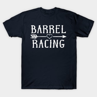Barrel Racing Arrow Equestrian Horseback Riding Rodeo Event product T-Shirt